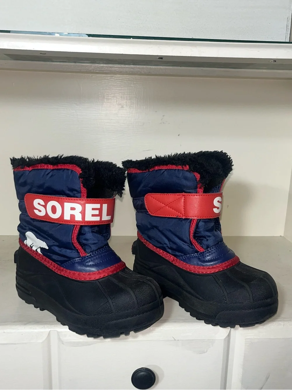Sorel Kid’s Snow Commander Waterproof Boots Size 12